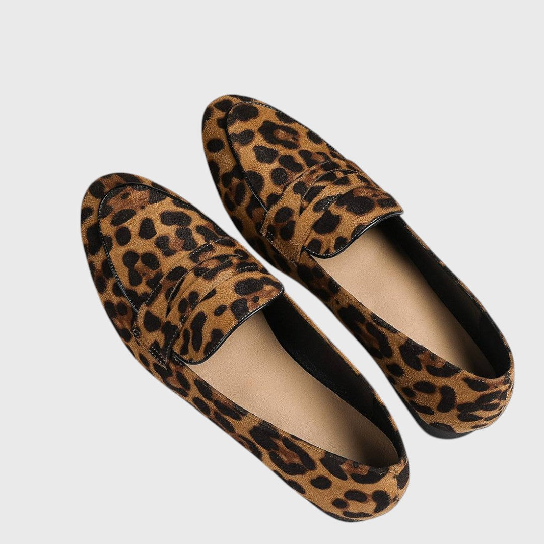 Edeltraud - Mocassins Léopard Doux