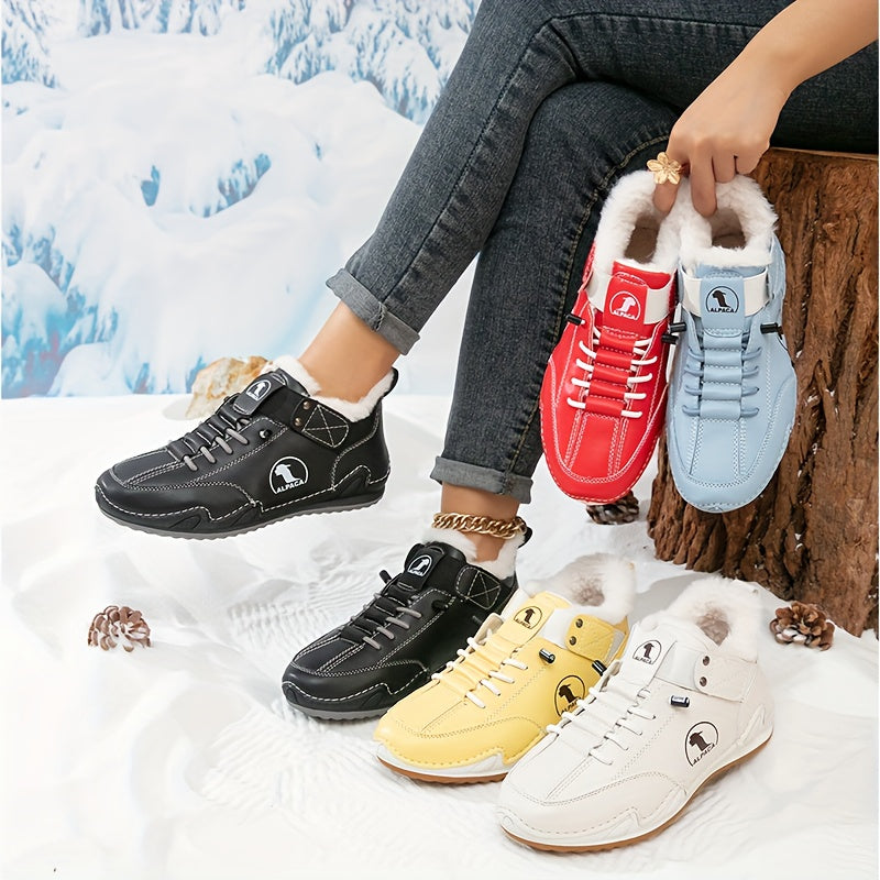 Hanne - Bottine doublée slip-on au look minimaliste