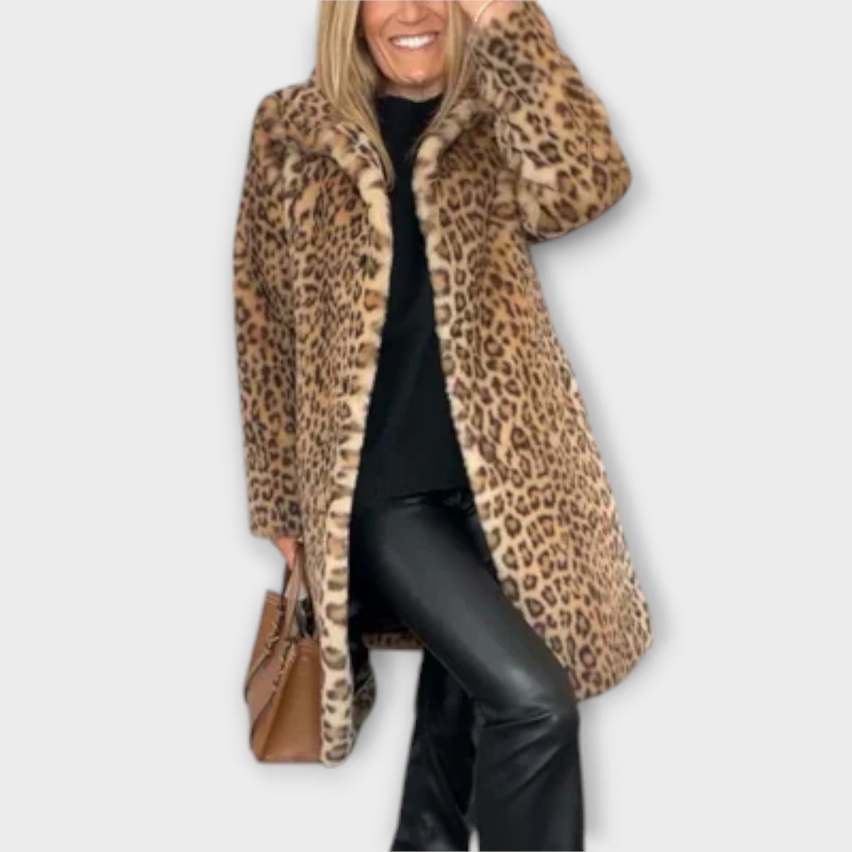 Amara - Manteau Léopard