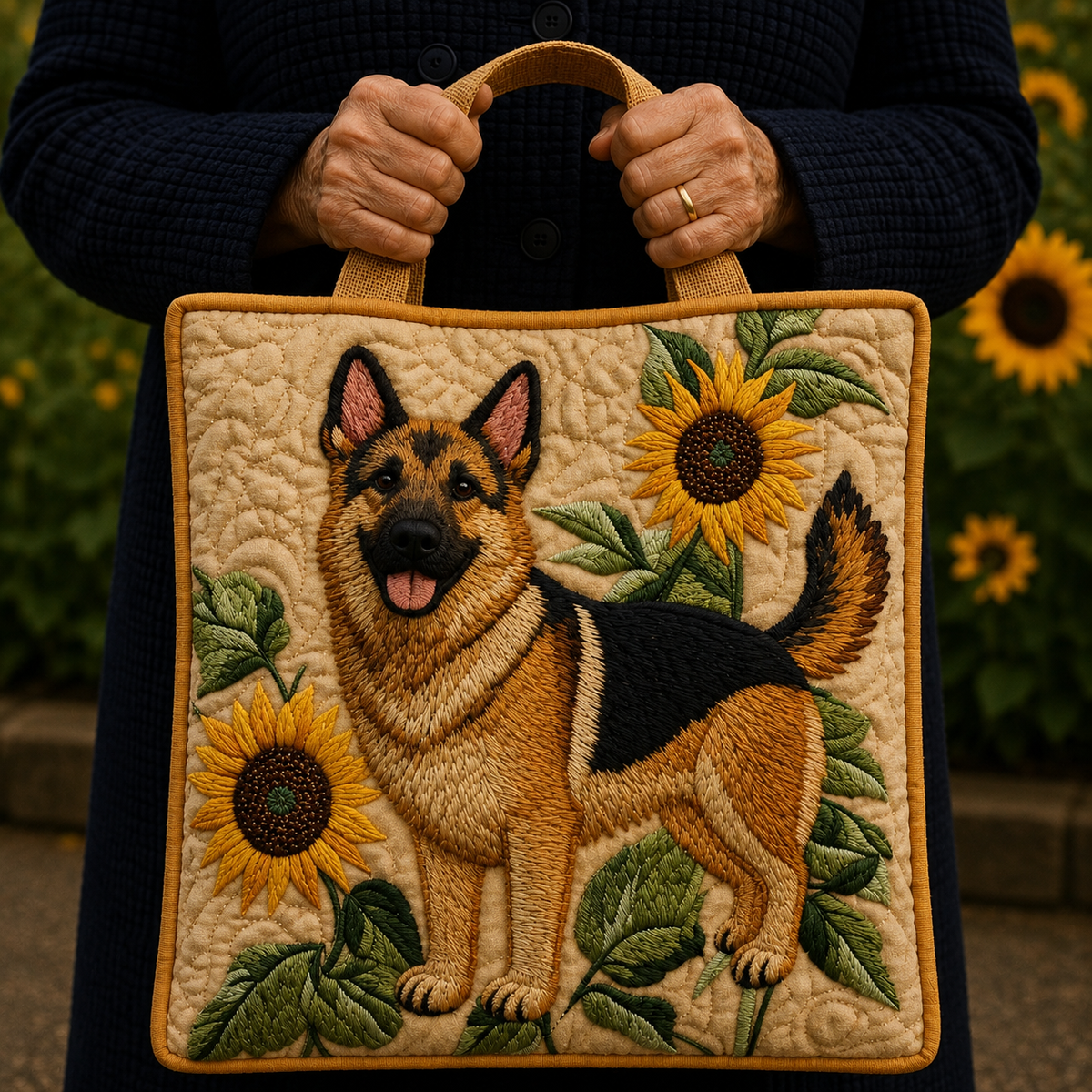 Berger Allemand | Sac matelassé