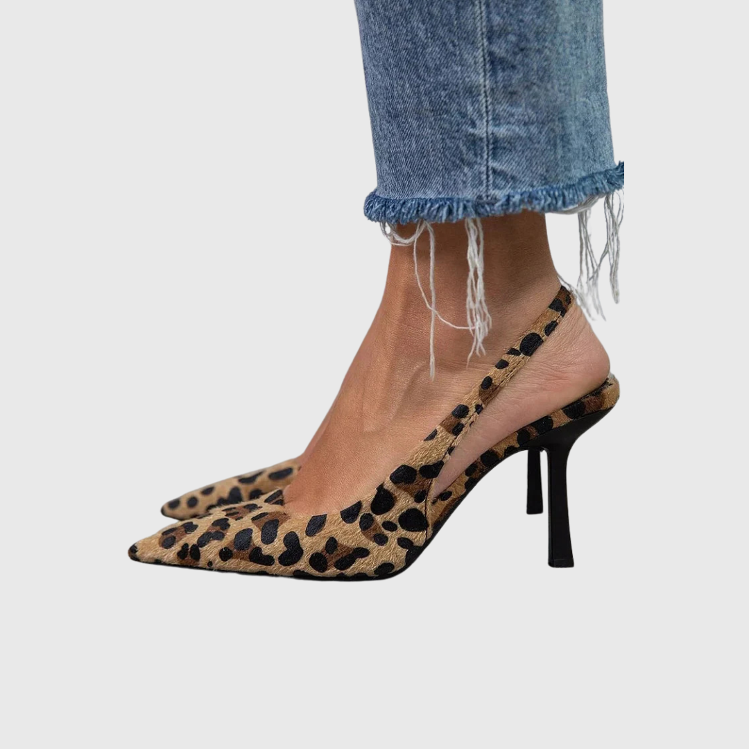 Irmgard - Stilettos Léopard