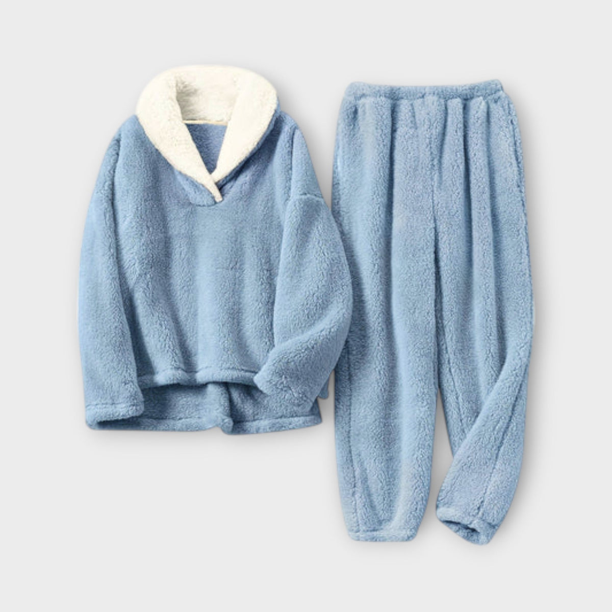 Stella - Ensemble Flanelle Douillet Gris