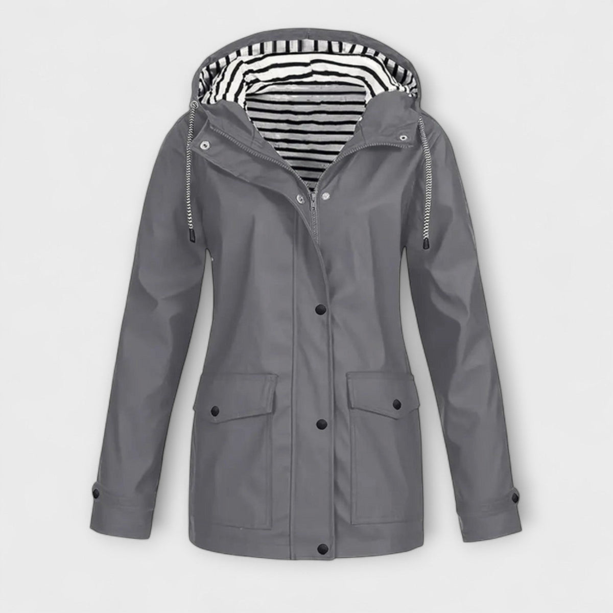Alessa - Veste de Pluie Tendance Noire