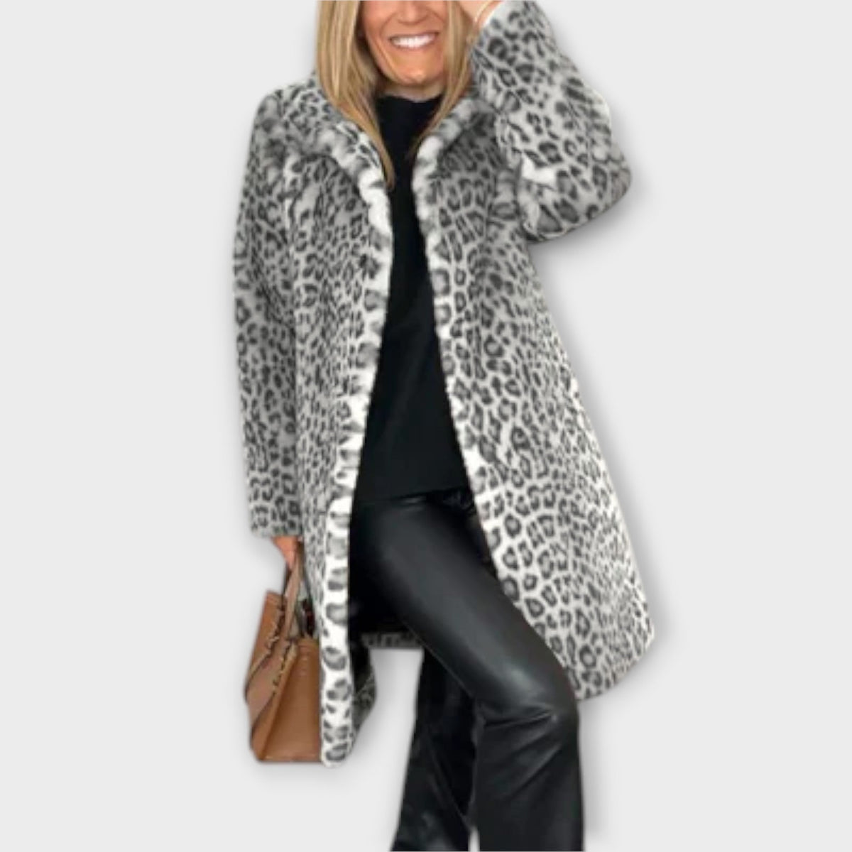 Amara - Manteau Léopard
