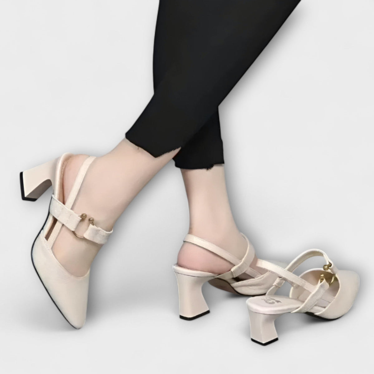 Cordelia - Slingbacks Élégants à Boucle