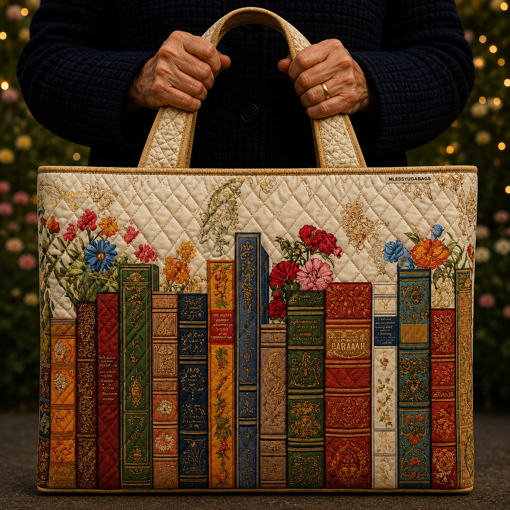 Bibliothèque Enchantée | Sac matelassé