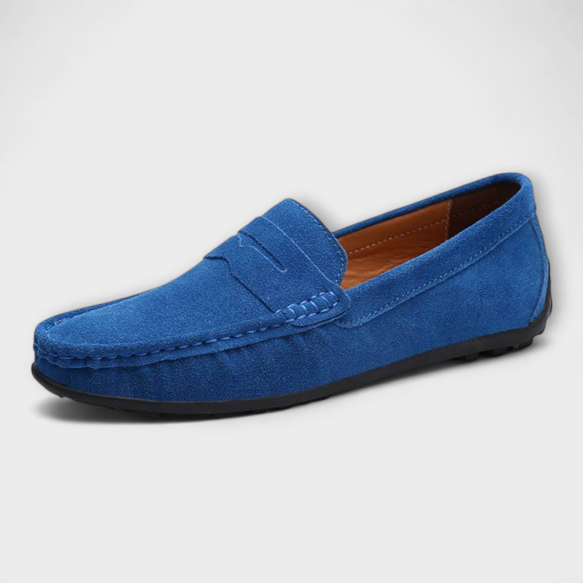 Liesgard - Mocassins en Daim Bleus