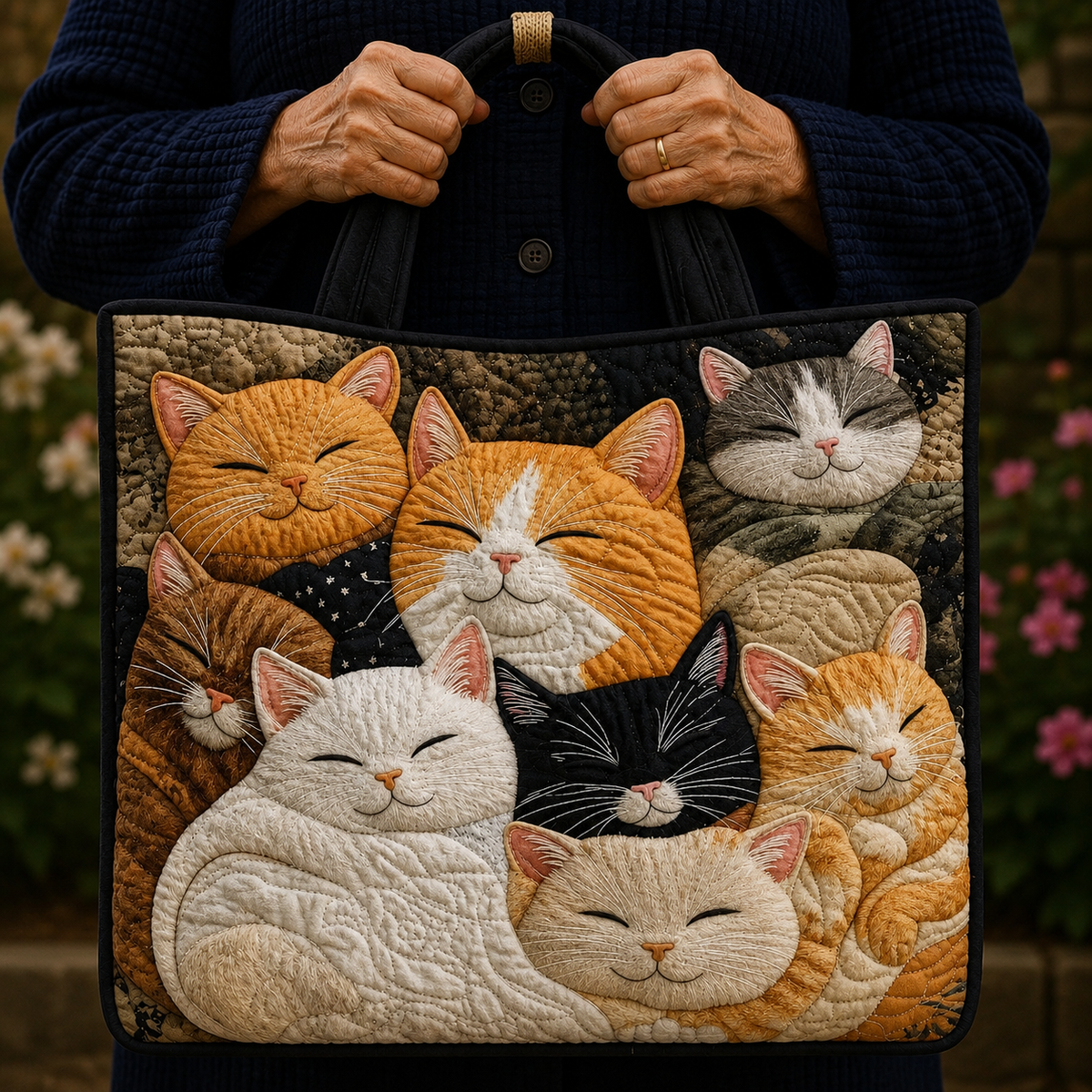 Rêve de Chat | Sac matelassé
