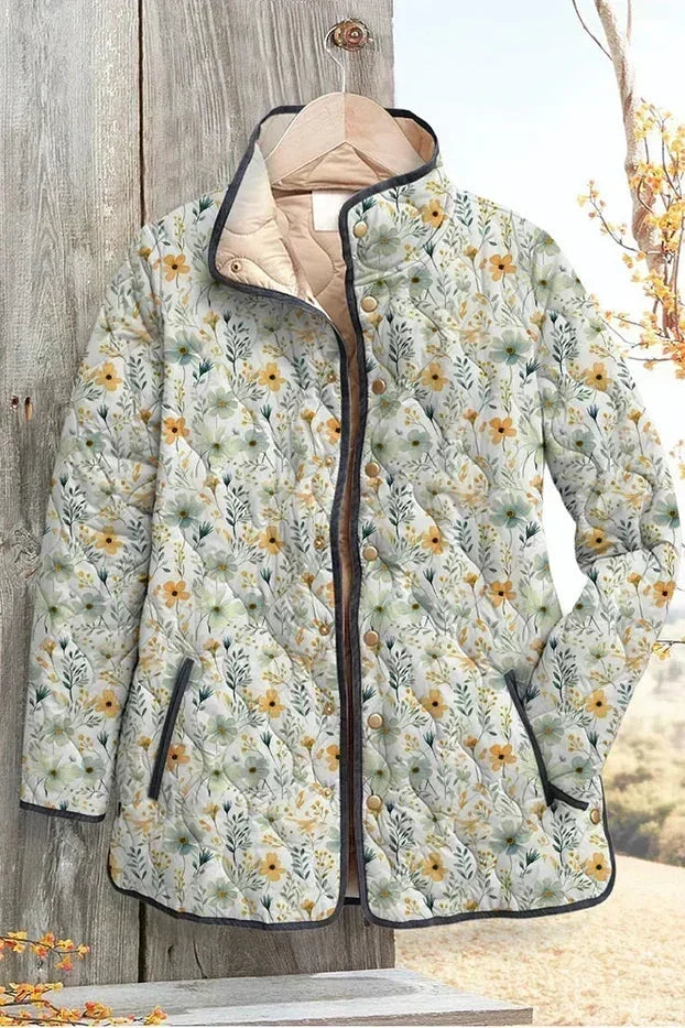 Alma – Doudoune à petites fleurs éparses