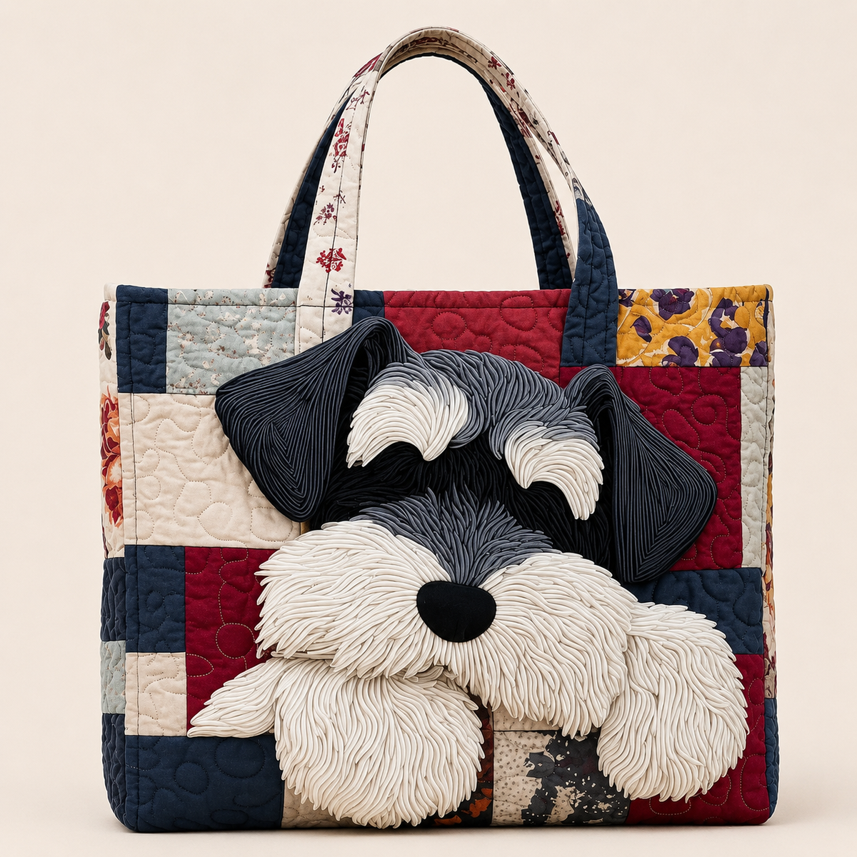 Moustaches | Sac matelassé