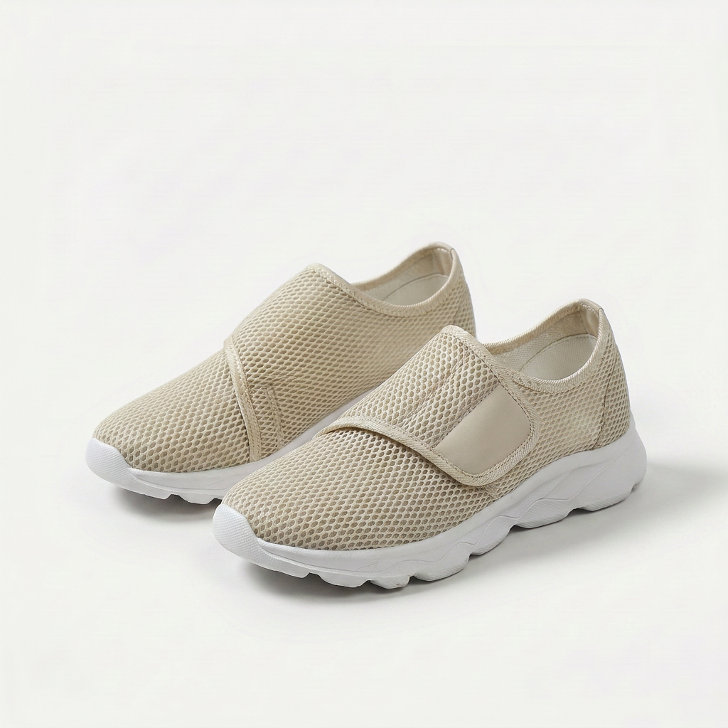 Els - Chaussure confort wide fit à laçage ajustable