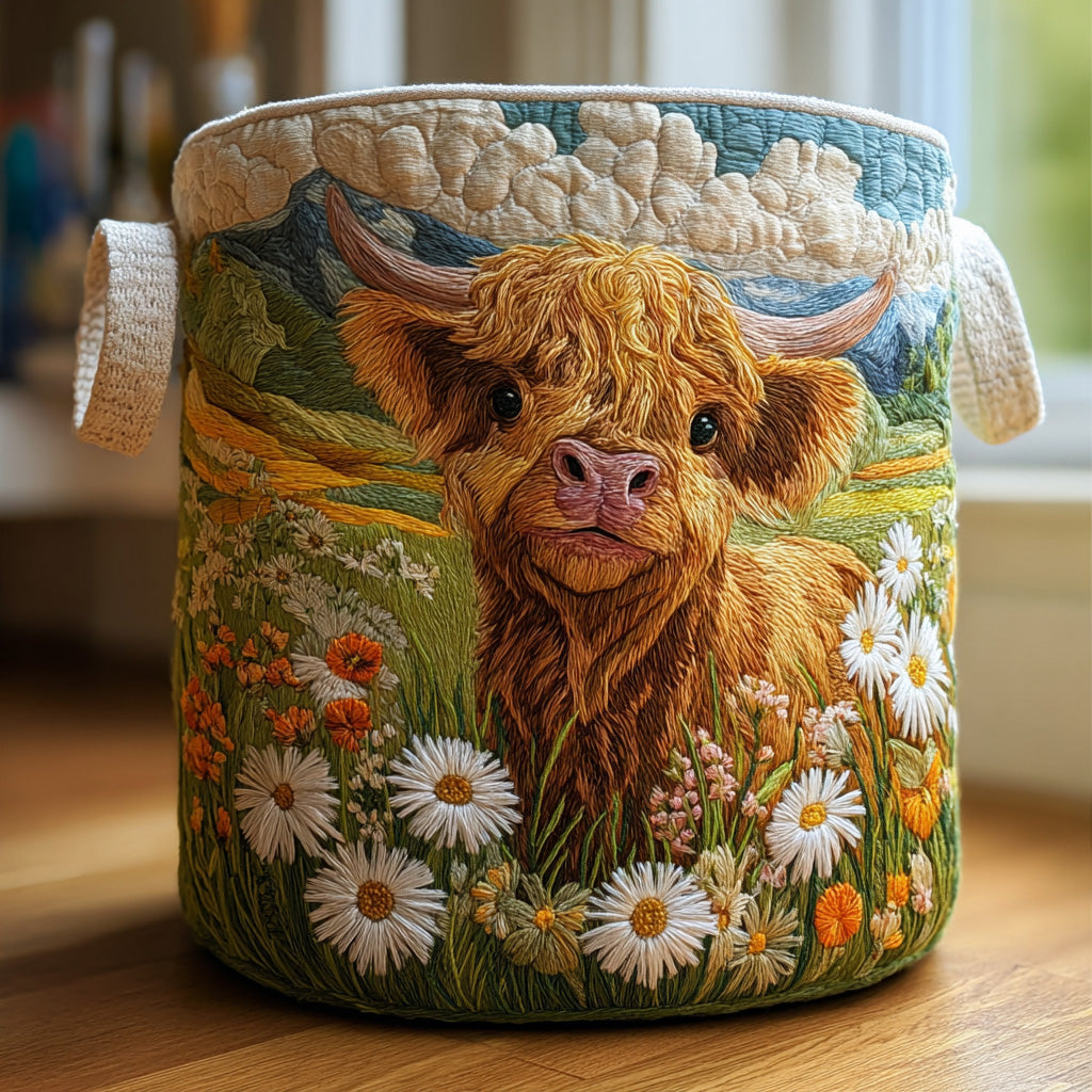 Fiorenza | Panier de rangement matelassé