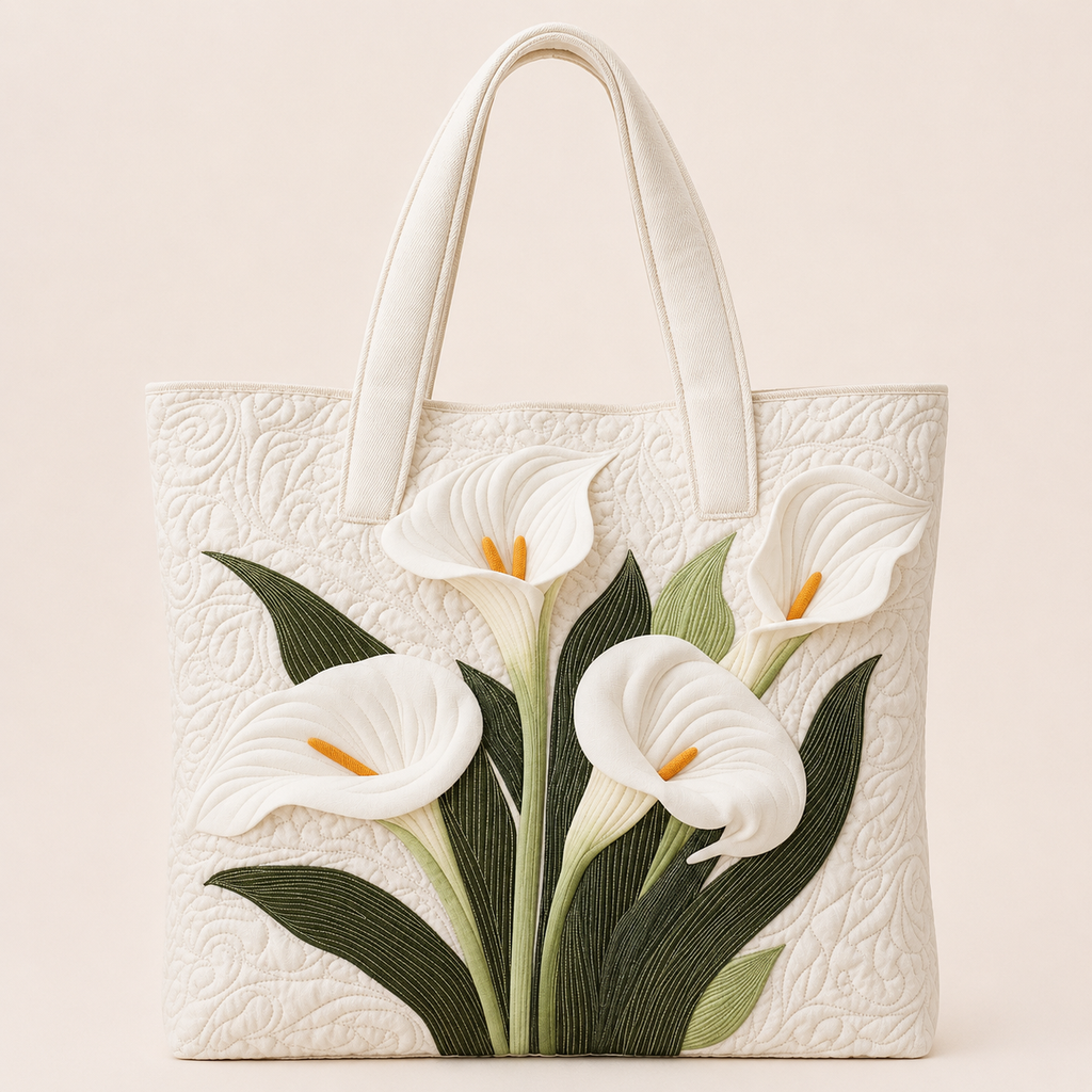Lys Blancs | Sac matelassé