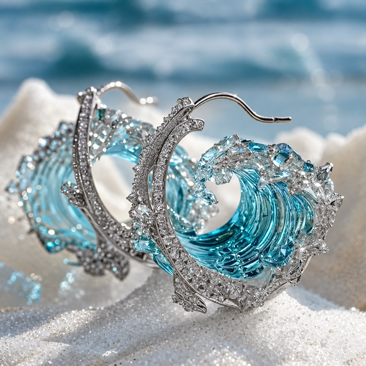Promesse de l’océan — Boucles d’oreilles