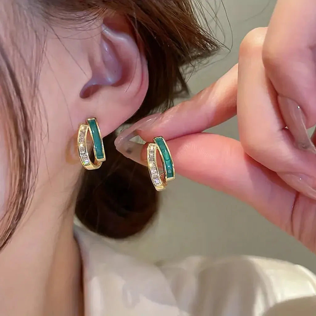 Boucles d’oreilles Chloé Feuillage