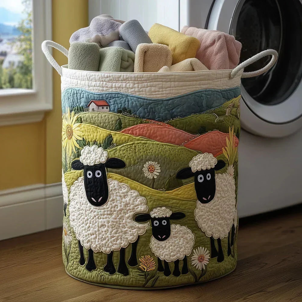 Nora | Panier de rangement matelassé
