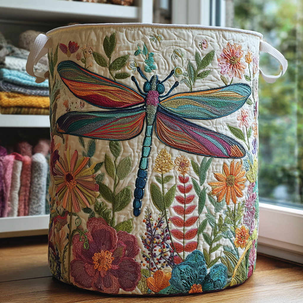 Iris | Panier de rangement matelassé