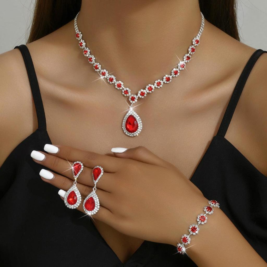 Parure de mariée — Ensemble de trois bijoux