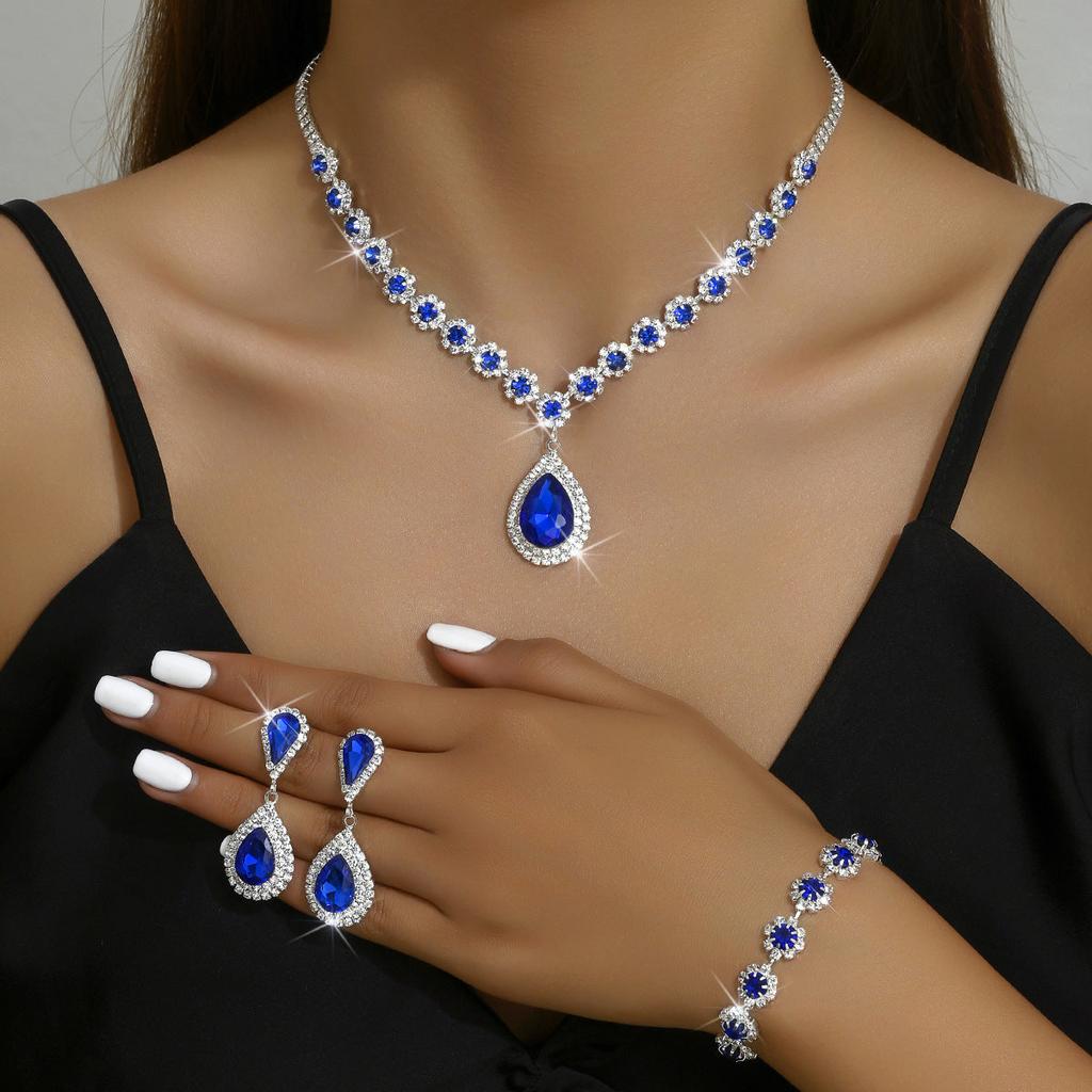 Parure de mariée — Ensemble de trois bijoux