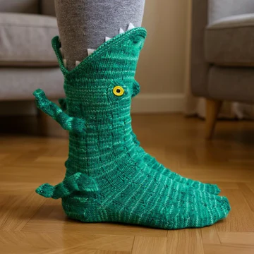 Catarina - Chaussettes crocodile