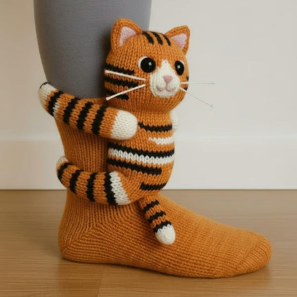 Tatiana - Chaussettes tigre