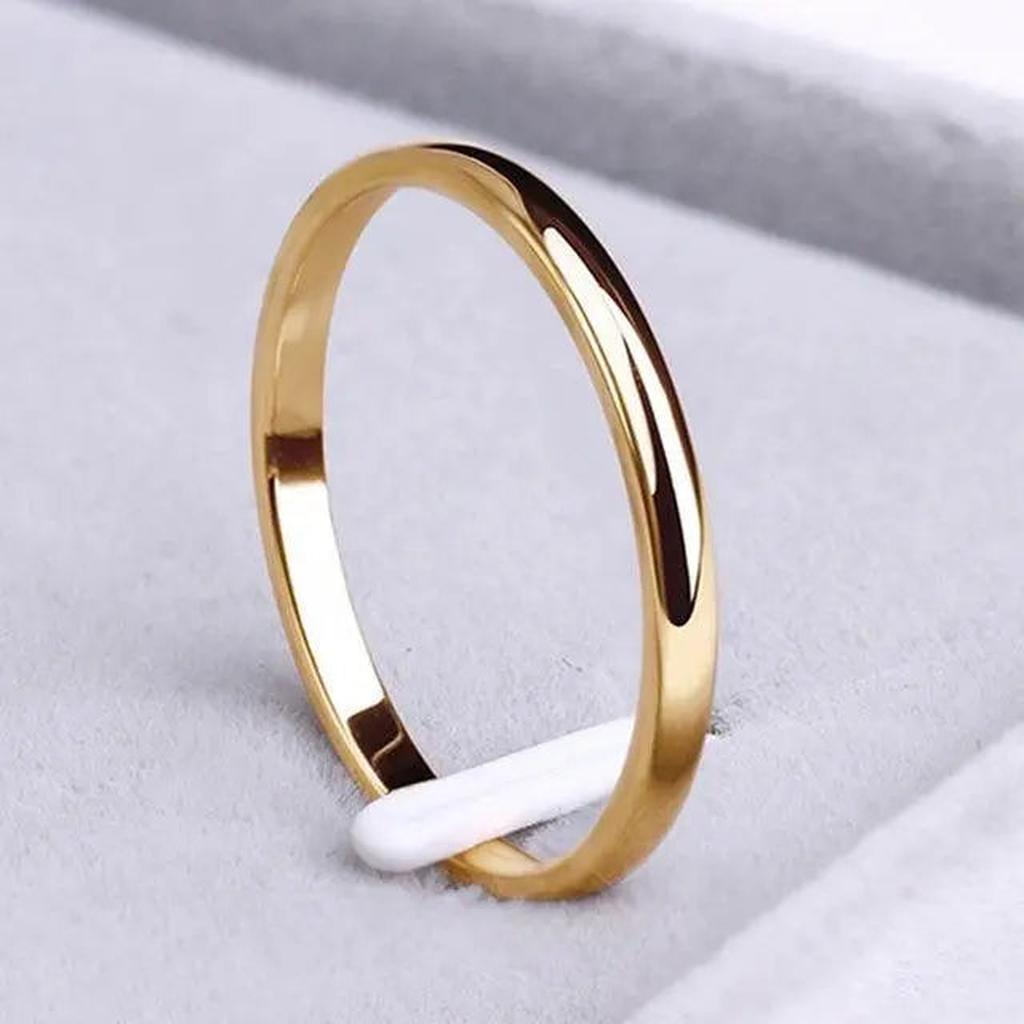 Bague intemporelle — Dorée, argentée ou dorée rose