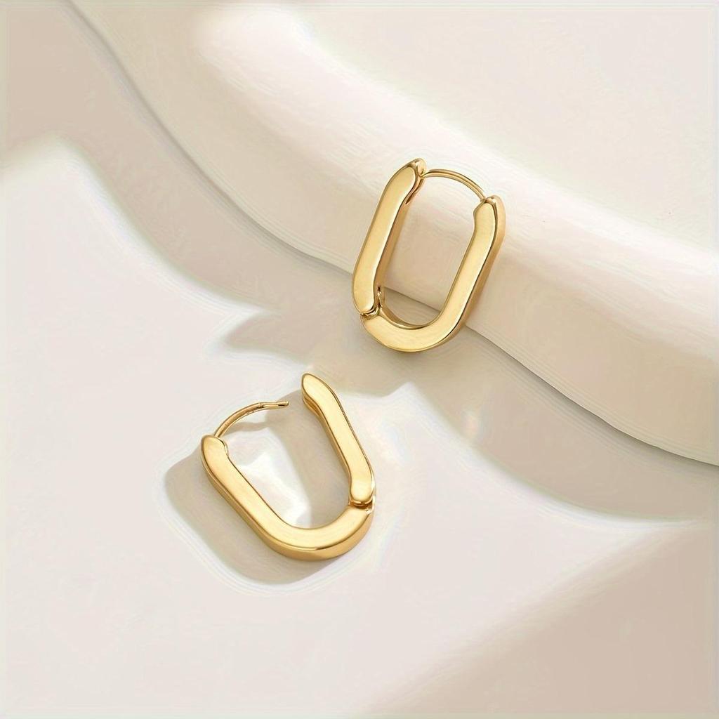 Boucles d’oreilles géométriques élégantes