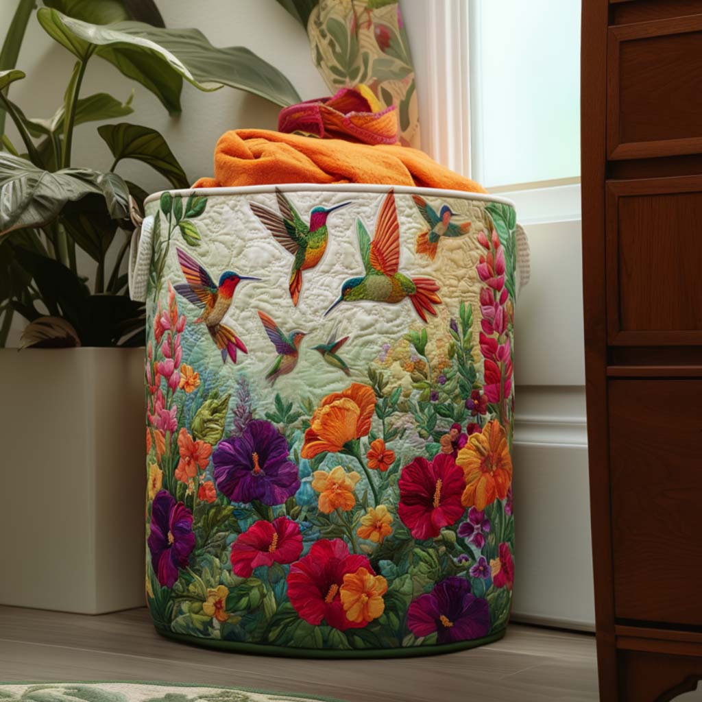 Flora | Panier de rangement matelassé