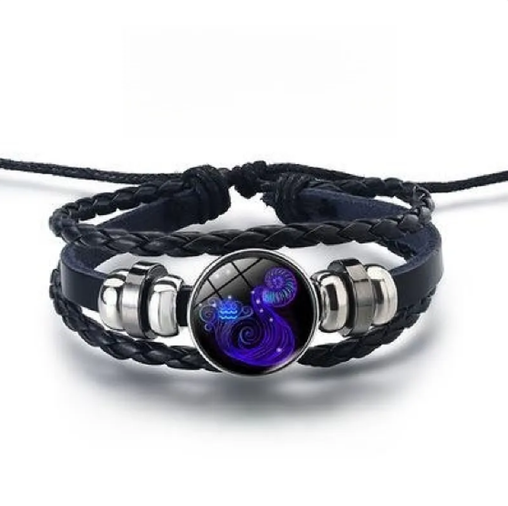 Glänzendes Sternzeichen-Armband