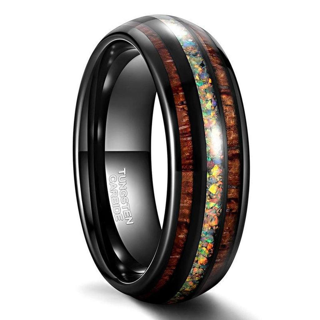 Glut – Ring aus Wolframkarbid