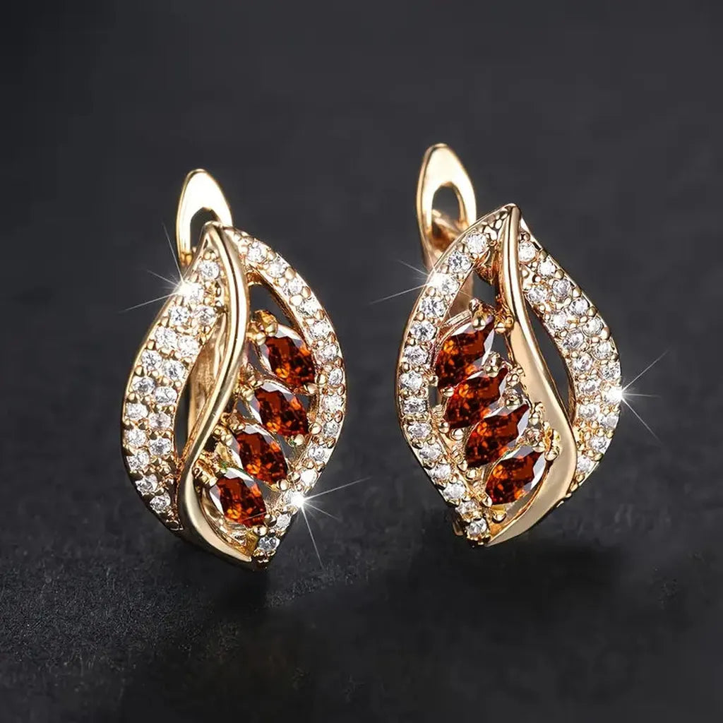 Boucles d’oreilles Isola Rosavere dorées
