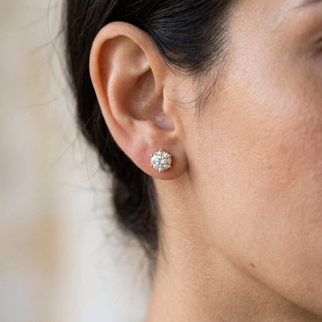 Boucles d’oreilles Éclat doré