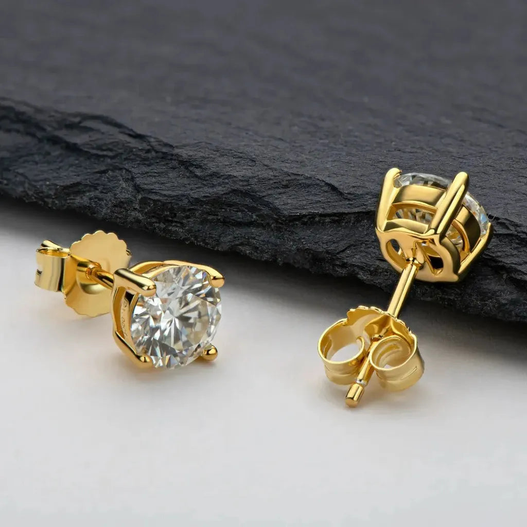 Boucles d’oreilles Éclat doré