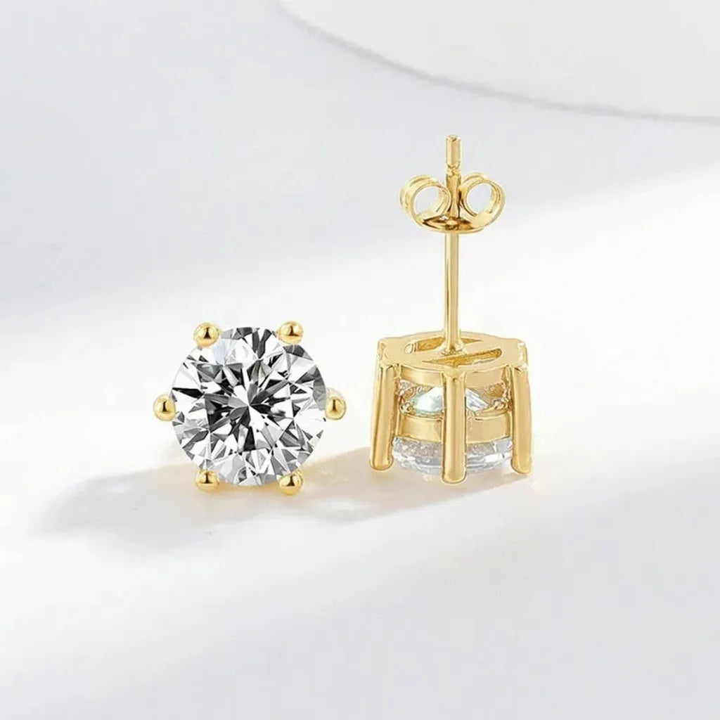 Boucles d’oreilles Éclat doré