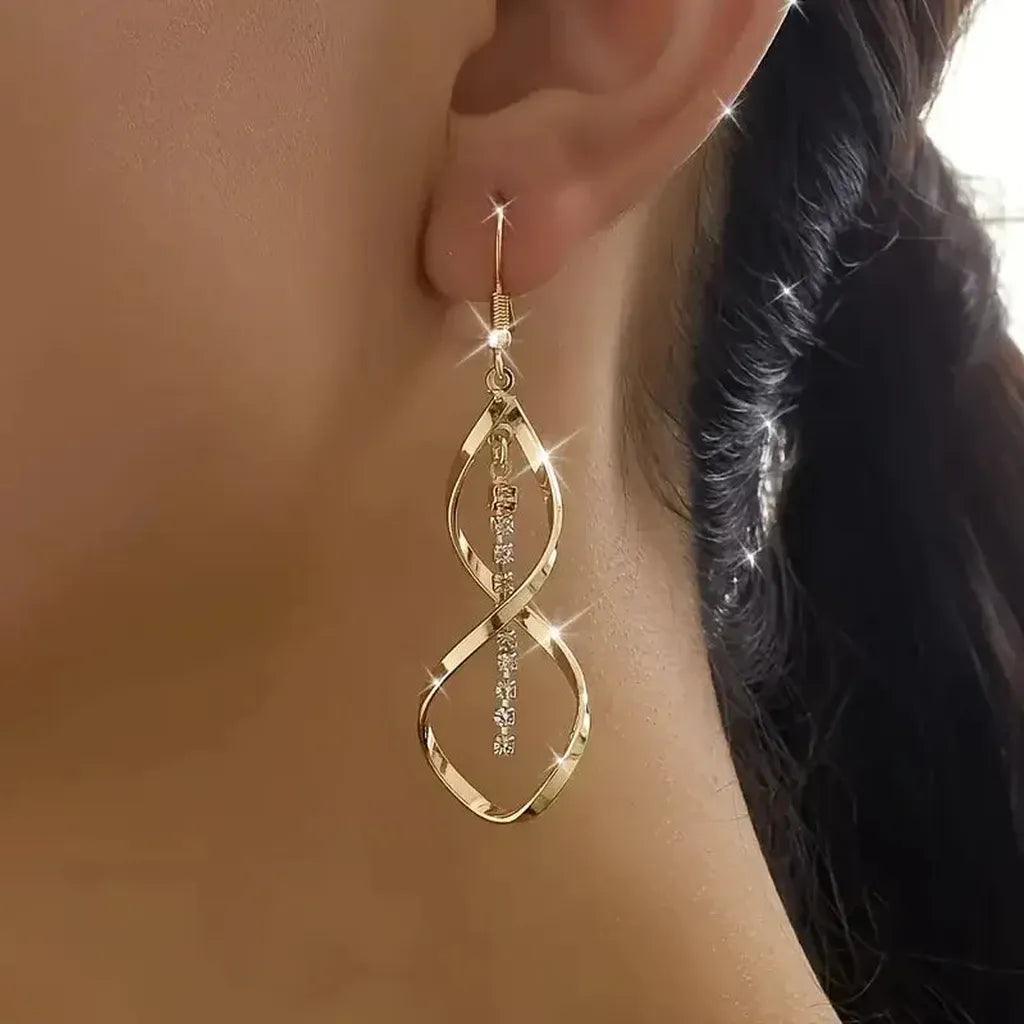 Boucles d’oreilles « Spirale solaire »