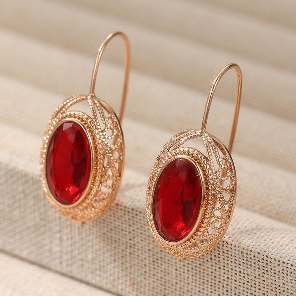 Boucles d’oreilles Thalessia effet or rose