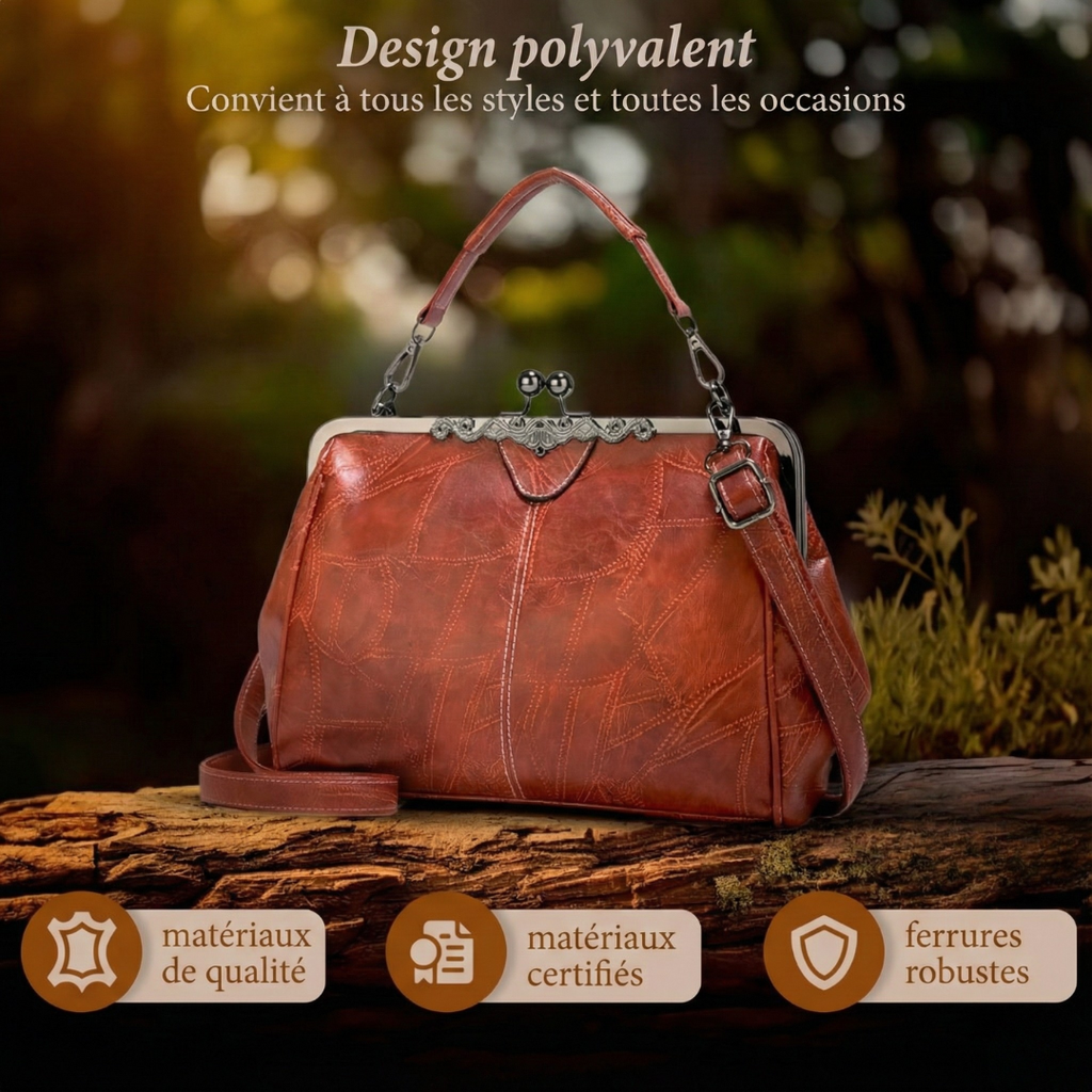 Lily™ | Sac en Cuir Vintage