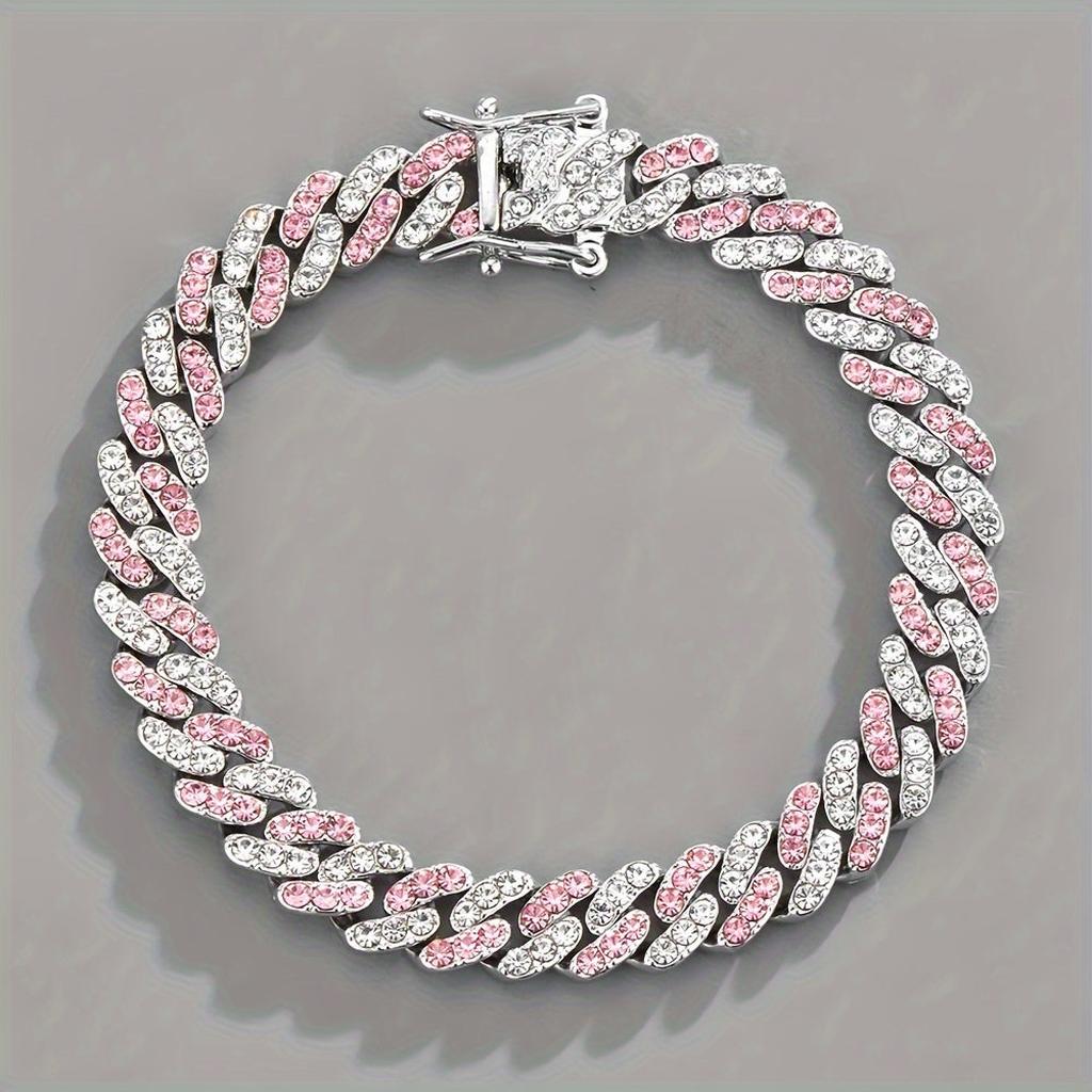Panzerkettenarmband „Arktisches Rosé“