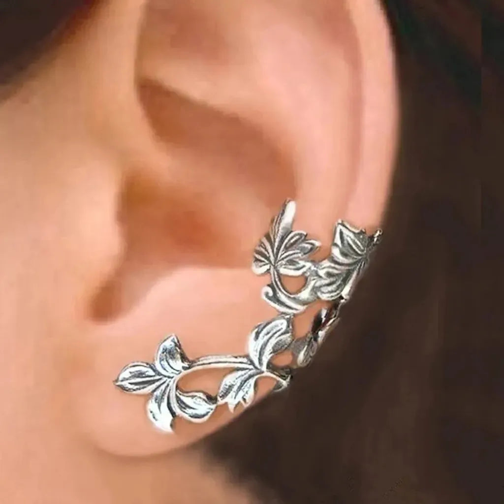 Boucles d’oreilles fleurs rétro à clips