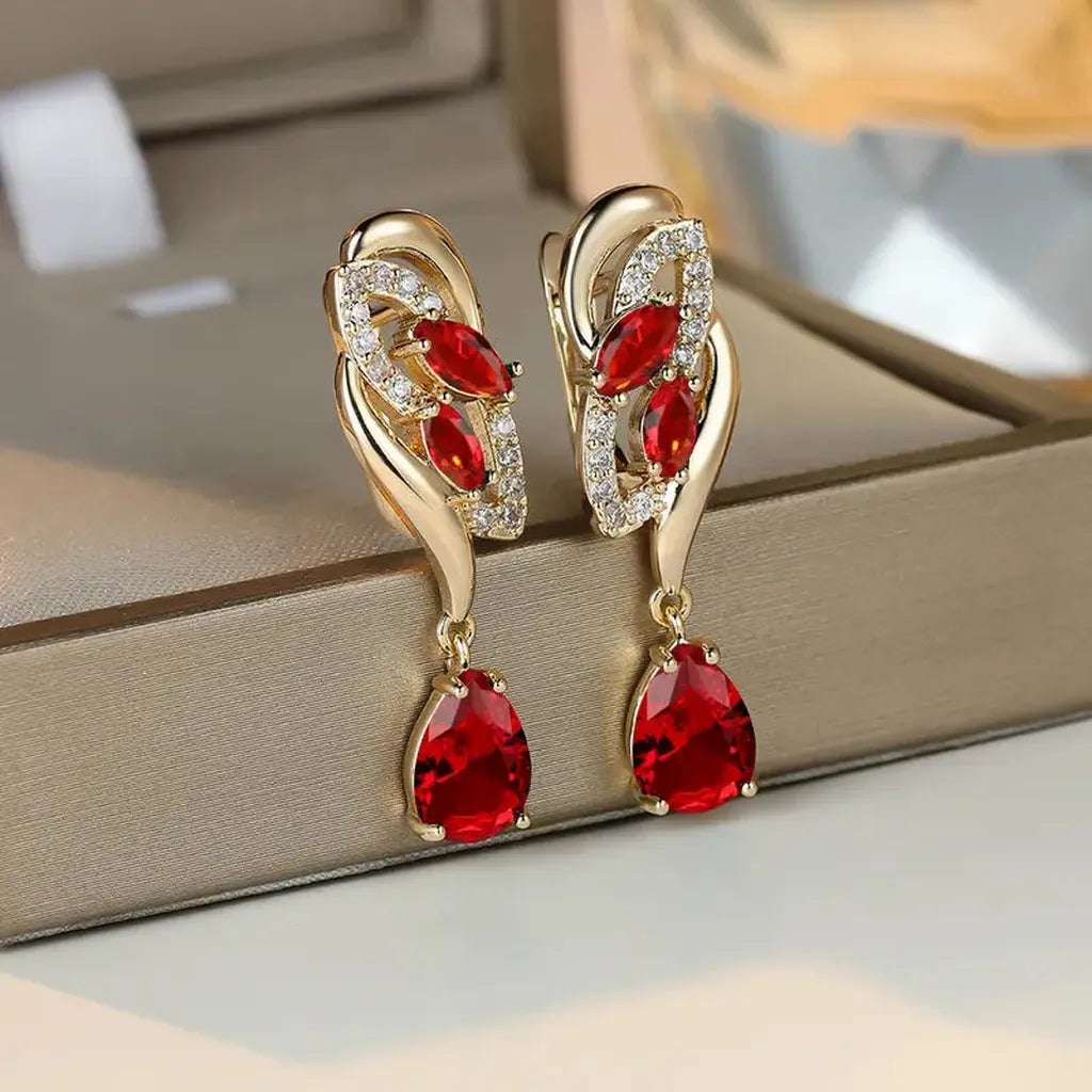 Boucles d’oreilles Saphara Cindorelle | Doré