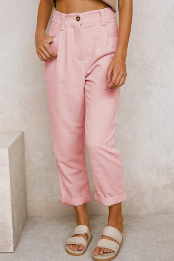 Cassidy - Pantalon Décontracté Intemporel