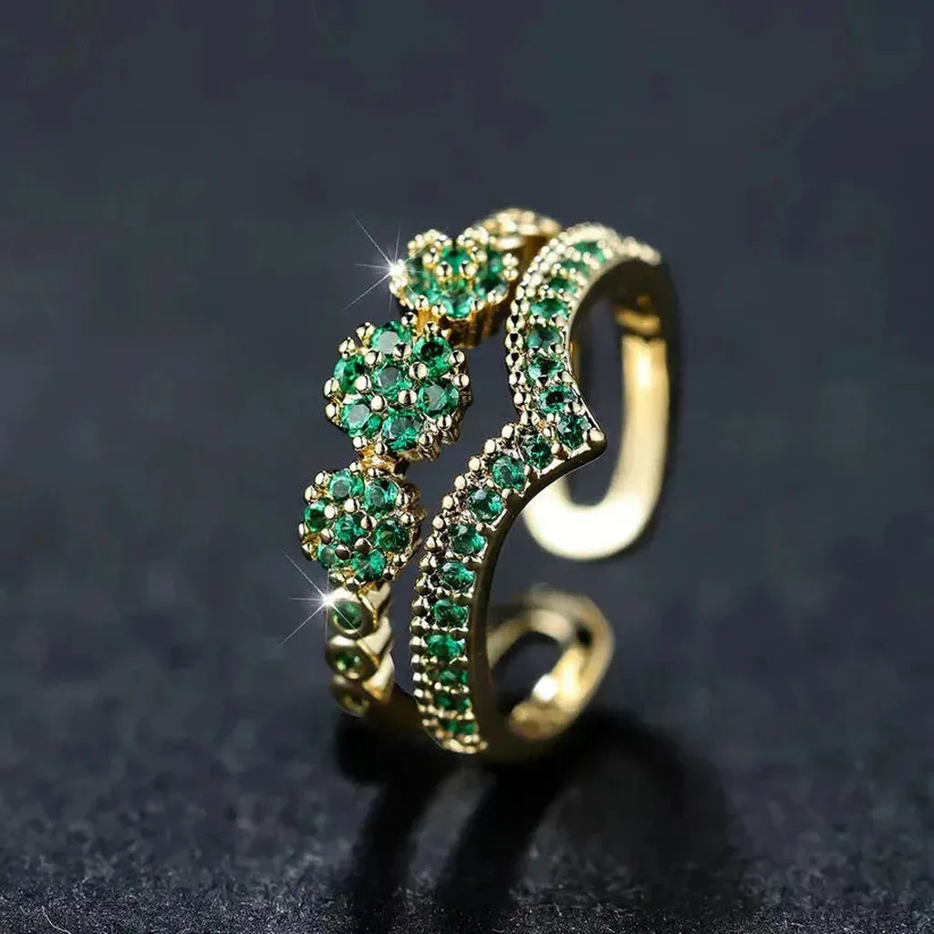 Ring mit Smaragd