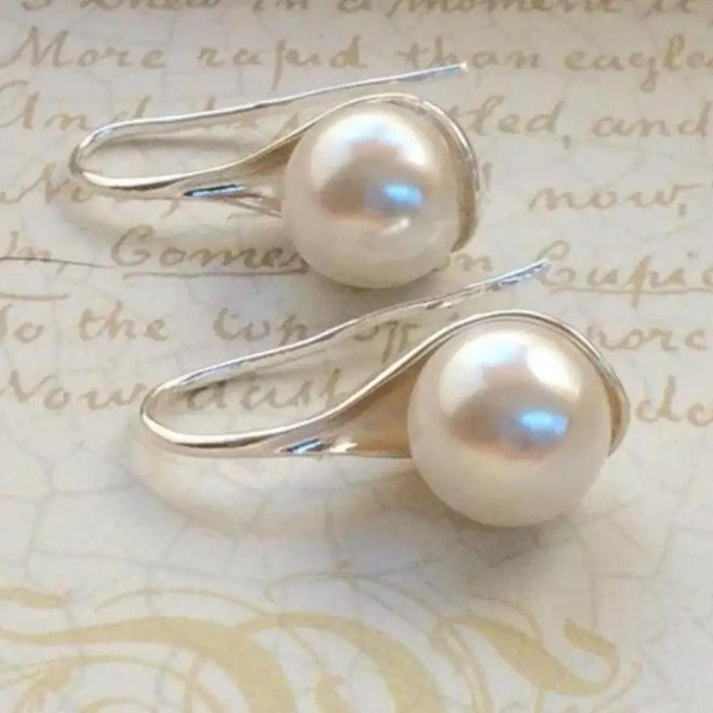 Boucles d’oreilles gouttes à marguerites