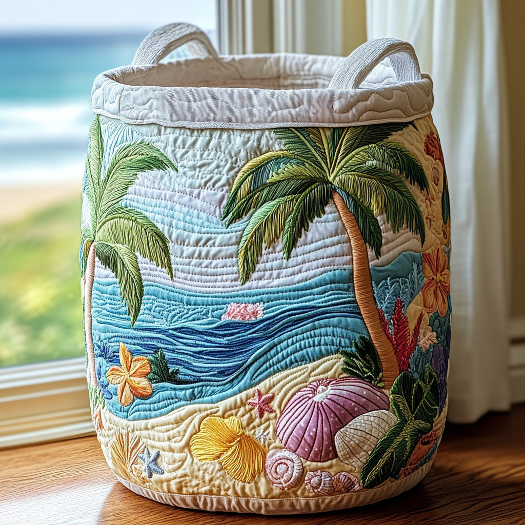 Tropicove | Panier de rangement matelassé