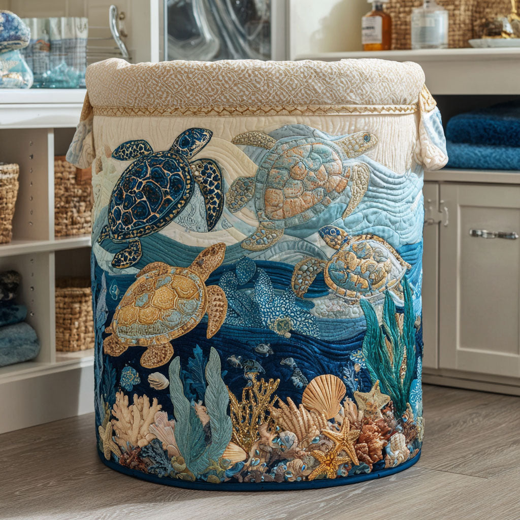 Marina | Panier de rangement matelassé