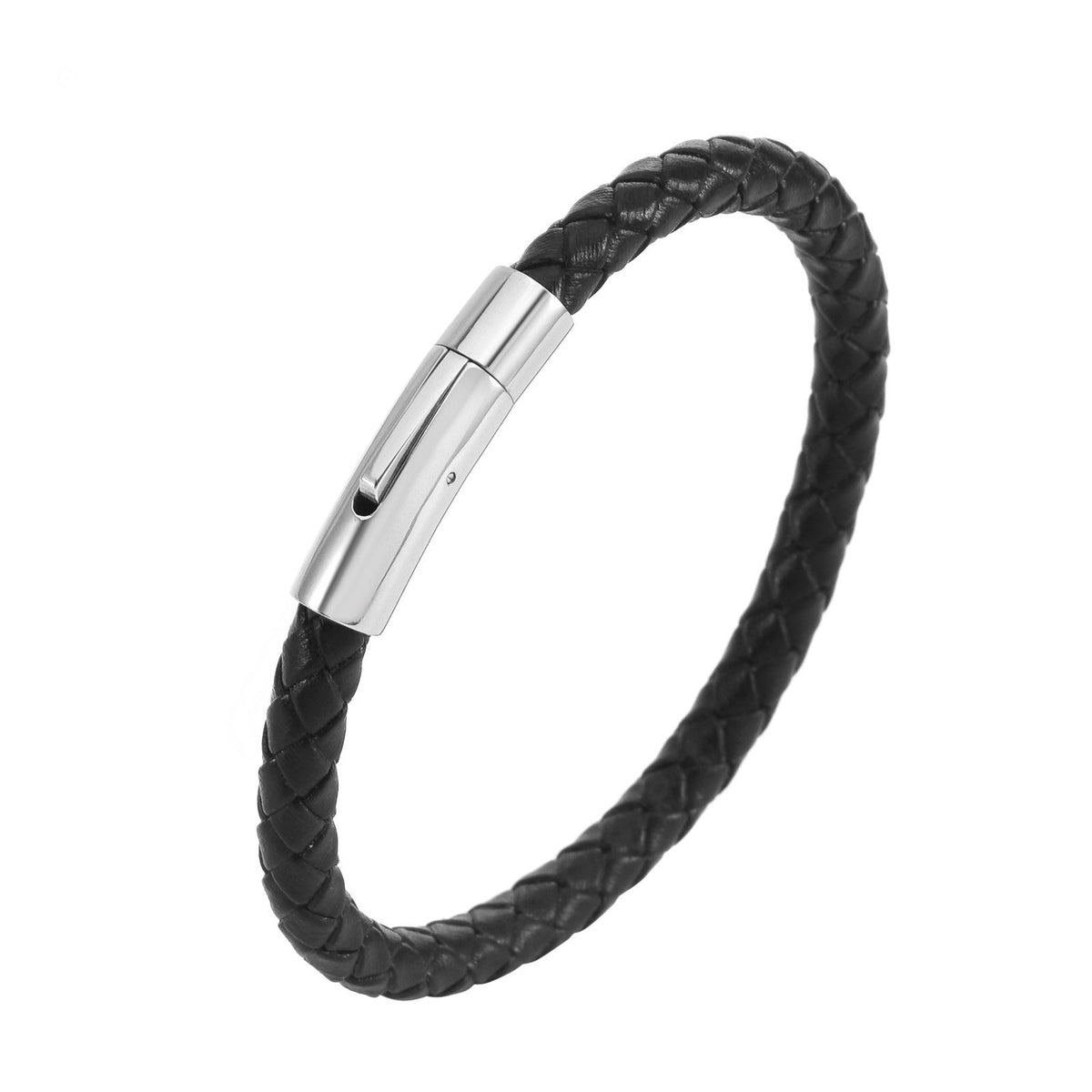 Geflochtenes Lederarmband Valor | Gold
