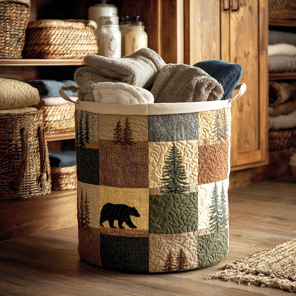 Silvana | Panier de rangement matelassé