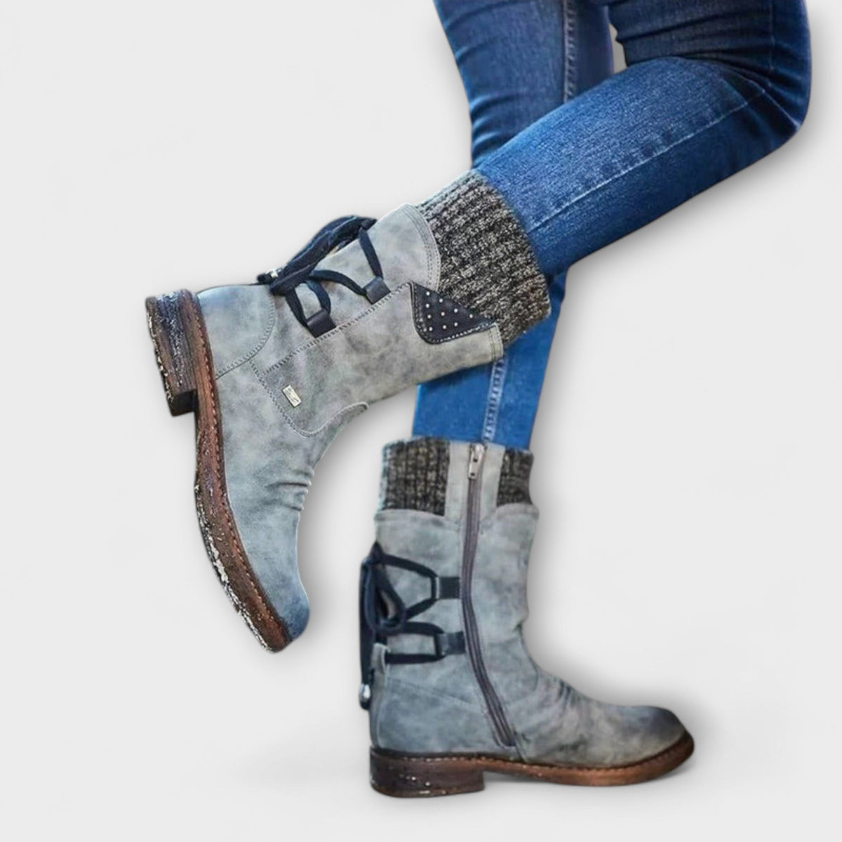 Wendelgard - Bottes d'Hiver Mi-Mollet