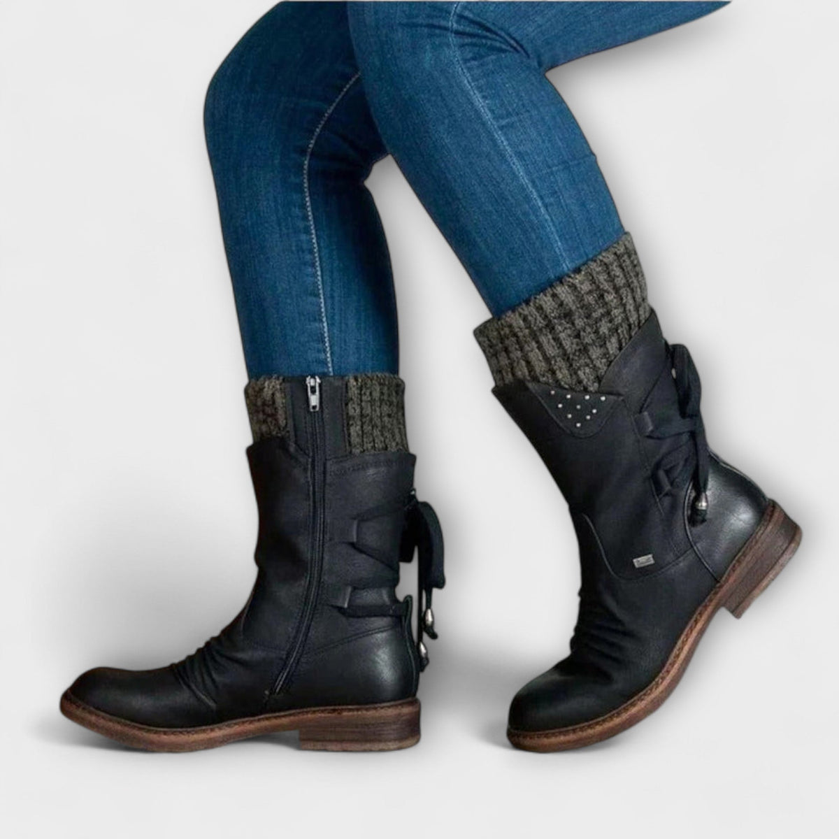 Wendelgard - Bottes d'Hiver Mi-Mollet
