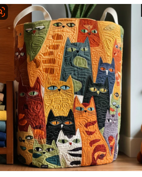 Cecilia | Panier de rangement matelassé